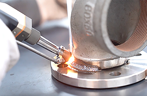 Metal sculpture weld
